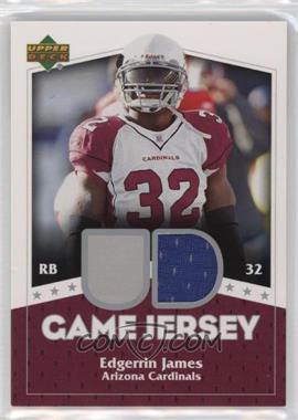 2007 Upper Deck - UD Game Jersey #UDGJ-EJ - Edgerrin James