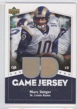 2007 Upper Deck - UD Game Jersey #UDGJ-MB - Marc Bulger