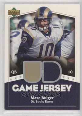 2007 Upper Deck - UD Game Jersey #UDGJ-MB - Marc Bulger