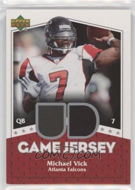 2007 Upper Deck - UD Game Jersey #UDGJ-MV2 - Michael Vick