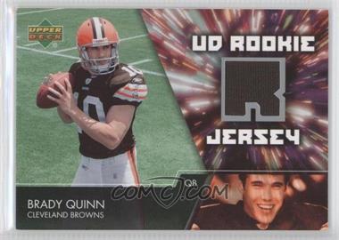 2007 Upper Deck - UD Rookie Jersey #UDRJ-BQ - Brady Quinn