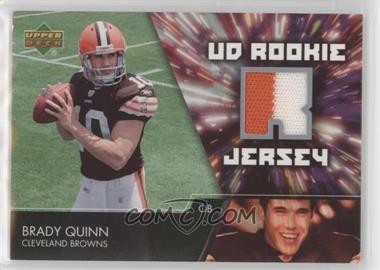 2007 Upper Deck - UD Rookie Jersey #UDRJ-BQ - Brady Quinn