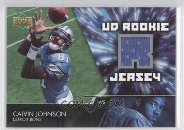 2007 Upper Deck - UD Rookie Jersey #UDRJ-CJ - Calvin Johnson