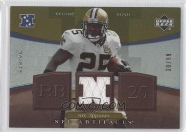 2007 Upper Deck Artifacts - NFC Apparel - Gold #NFC-RB - Reggie Bush /99