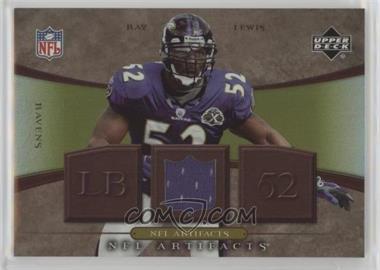 2007 Upper Deck Artifacts - NFL Artifacts - Green #NFL-RL - Ray Lewis