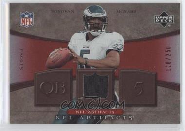 2007 Upper Deck Artifacts - NFL Artifacts - Red #NFL-DM - Donovan McNabb /250