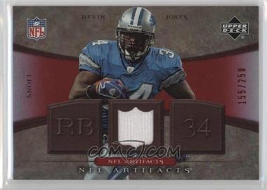 2007 Upper Deck Artifacts - NFL Artifacts - Red #NFL-KJ - Kevin Jones /250