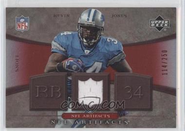 2007 Upper Deck Artifacts - NFL Artifacts - Red #NFL-KJ - Kevin Jones /250