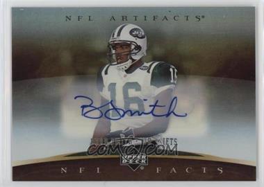 2007 Upper Deck Artifacts - NFL Facts - Autographs #NF-BS - Brad Smith
