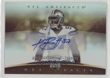 2007 Upper Deck Artifacts - NFL Facts - Autographs #NF-KN - Kevin Burnett