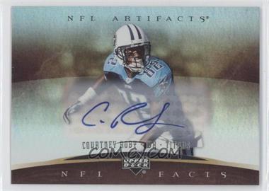 2007 Upper Deck Artifacts - NFL Facts - Autographs #NF-RY - Courtney Roby