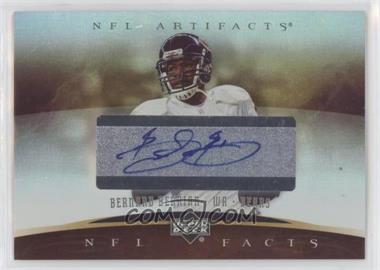 2007 Upper Deck Artifacts - NFL Facts - Silver Sticker Autographs #NF-BB - Bernard Berrian [Good to VG‑EX]