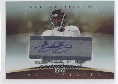 2007 Upper Deck Artifacts - NFL Facts - Silver Sticker Autographs #NF-BB - Bernard Berrian