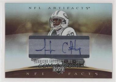 2007 Upper Deck Artifacts - NFL Facts - Silver Sticker Autographs #NF-JE - Jerricho Cotchery