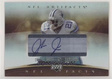 2007 Upper Deck Artifacts - NFL Facts - Silver Sticker Autographs #NF-JJ - Julius Jones