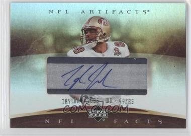 2007 Upper Deck Artifacts - NFL Facts - Silver Sticker Autographs #NF-TJ - Taylor Jacobs
