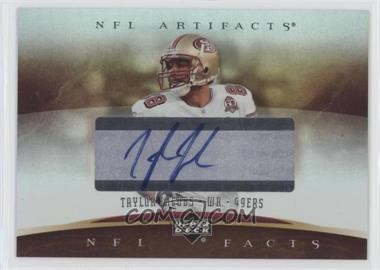 2007 Upper Deck Artifacts - NFL Facts - Silver Sticker Autographs #NF-TJ - Taylor Jacobs