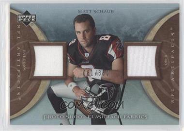 2007 Upper Deck Artifacts - Photo Shoot Flashback Fabrics #PSF-MS - Matt Schaub /350