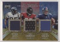 Antonio Gates, Alge Crumpler, Jeremy Shockey #/75