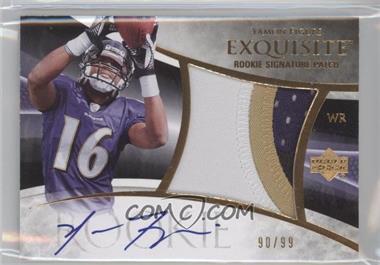 2007 Upper Deck Exquisite Collection - [Base] - Parallel 1 #108 - Rookie Signature Patch - Yamon Figurs /99