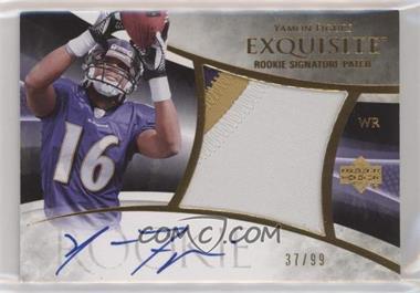 2007 Upper Deck Exquisite Collection - [Base] - Parallel 1 #108 - Rookie Signature Patch - Yamon Figurs /99