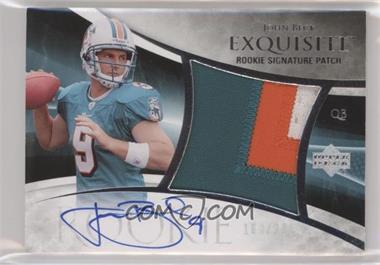 2007 Upper Deck Exquisite Collection - [Base] #104 - Rookie Signature Patch - John Beck /225