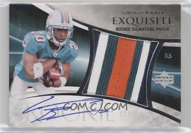 2007 Upper Deck Exquisite Collection - [Base] #105 - Rookie Signature Patch - Lorenzo Booker /225
