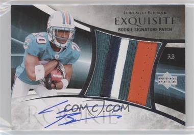 2007 Upper Deck Exquisite Collection - [Base] #105 - Rookie Signature Patch - Lorenzo Booker /225