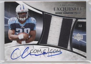 2007 Upper Deck Exquisite Collection - [Base] #109 - Rookie Signature Patch - Chris Henry /225
