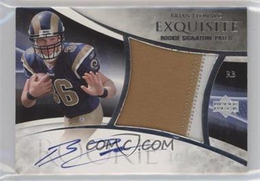 2007 Upper Deck Exquisite Collection - [Base] #116 - Rookie Signature Patch - Brian Leonard /225