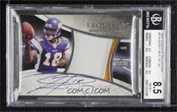 Rookie Signature Patch - Sidney Rice [BGS 8.5 NM‑MT+] #/225
