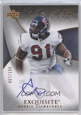 2007 Upper Deck Exquisite Collection - [Base] #64 - Exquisite Rookie Signatures - Amobi Okoye /150