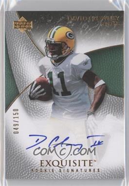 2007 Upper Deck Exquisite Collection - [Base] #72 - Exquisite Rookie Signatures - David Clowney /150