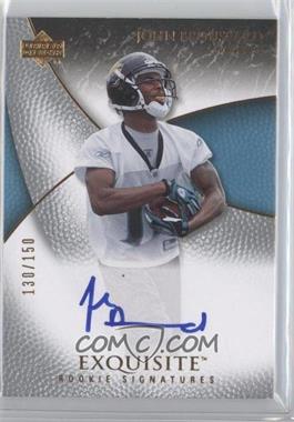 2007 Upper Deck Exquisite Collection - [Base] #82 - Exquisite Rookie Signatures - John Broussard /150