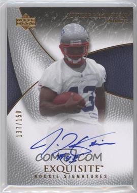 2007 Upper Deck Exquisite Collection - [Base] #86 - Exquisite Rookie Signatures - Justise Hairston /150