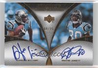 DeAngelo Williams, Dwayne Jarrett [Noted] #/25