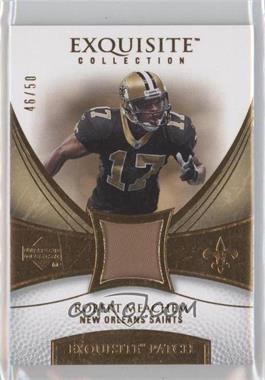 2007 Upper Deck Exquisite Collection - Exquisite Patch #EP-ME - Robert Meachem /50