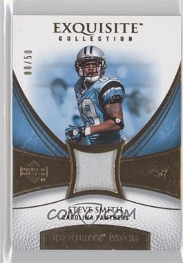 2007 Upper Deck Exquisite Collection - Exquisite Patch #EP-SS - Steve Smith /50