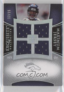 2007 Upper Deck Exquisite Collection - Maximum Jersey - Silver Spectrum #XXL-JW - Javon Walker /15