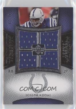 2007 Upper Deck Exquisite Collection - Maximum Jersey #XXL-AD - Joseph Addai /75 [Noted]