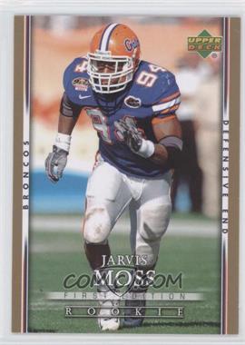 2007 Upper Deck First Edition - [Base] - Gold #141 - Jarvis Moss