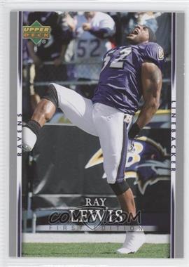 2007 Upper Deck First Edition - [Base] #10 - Ray Lewis