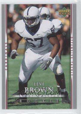 2007 Upper Deck First Edition - [Base] #106 - Levi Brown