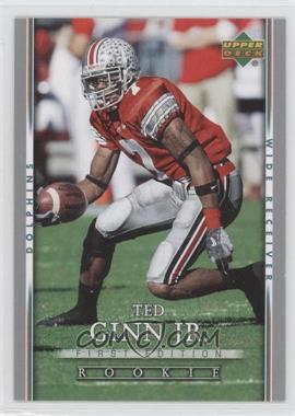 2007 Upper Deck First Edition - [Base] #109 - Ted Ginn Jr.