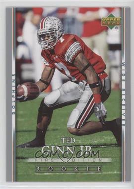 2007 Upper Deck First Edition - [Base] #109 - Ted Ginn Jr.