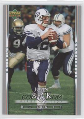 2007 Upper Deck First Edition - [Base] #129 - John Beck