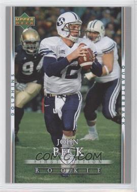 2007 Upper Deck First Edition - [Base] #129 - John Beck