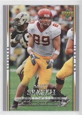 2007 Upper Deck First Edition - [Base] #184 - Matt Spaeth