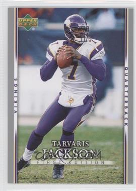 2007 Upper Deck First Edition - [Base] #54 - Tarvaris Jackson