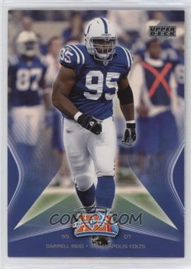 2007 Upper Deck Indianapolis Colts Super Bowl XLI - [Base] #25 - Darrell Reid